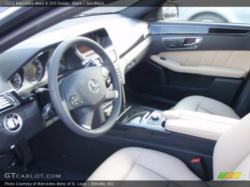  2011 E 350 Sedan Ash/Black Interior