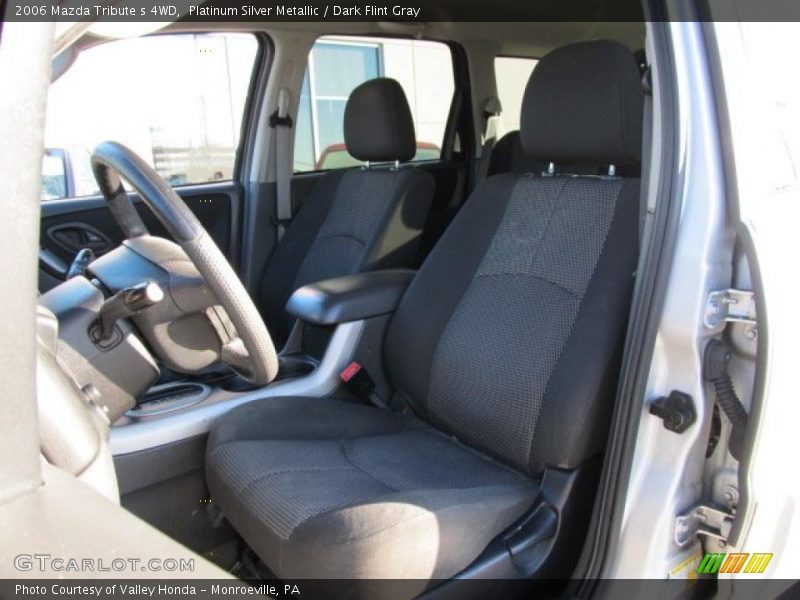 Platinum Silver Metallic / Dark Flint Gray 2006 Mazda Tribute s 4WD