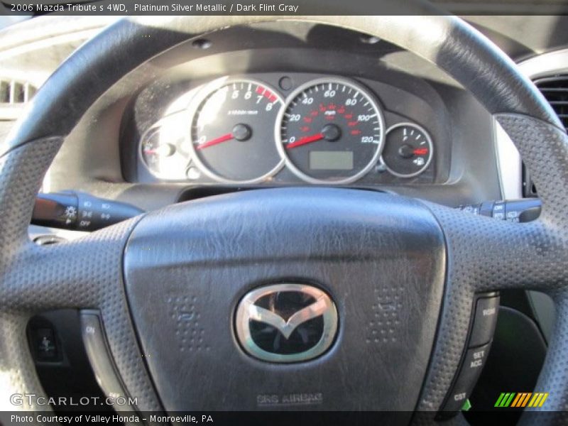Platinum Silver Metallic / Dark Flint Gray 2006 Mazda Tribute s 4WD