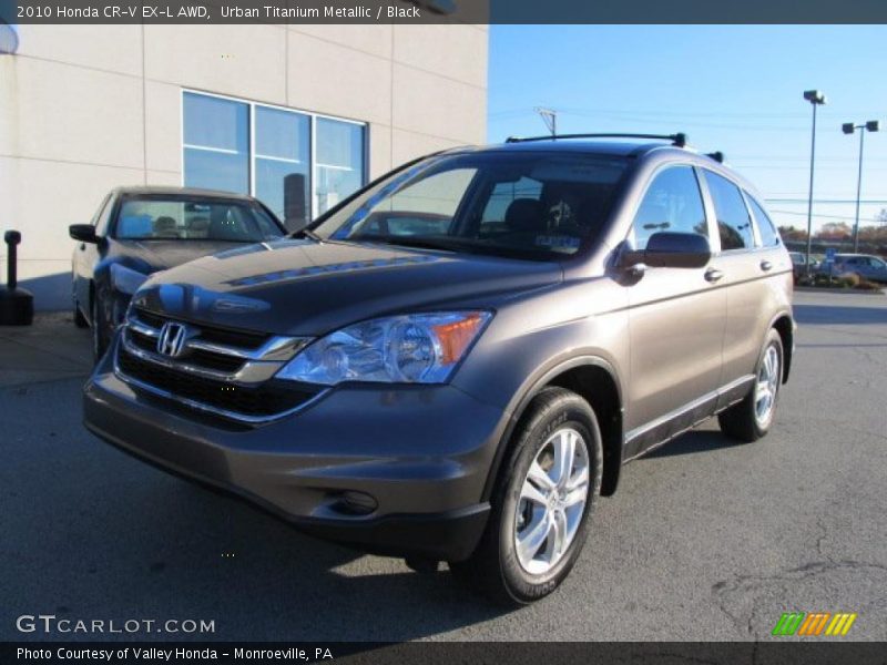 Urban Titanium Metallic / Black 2010 Honda CR-V EX-L AWD