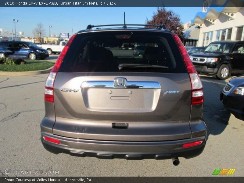 Urban Titanium Metallic / Black 2010 Honda CR-V EX-L AWD