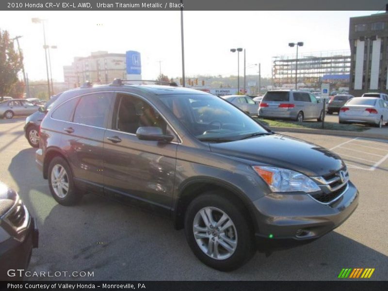 Urban Titanium Metallic / Black 2010 Honda CR-V EX-L AWD