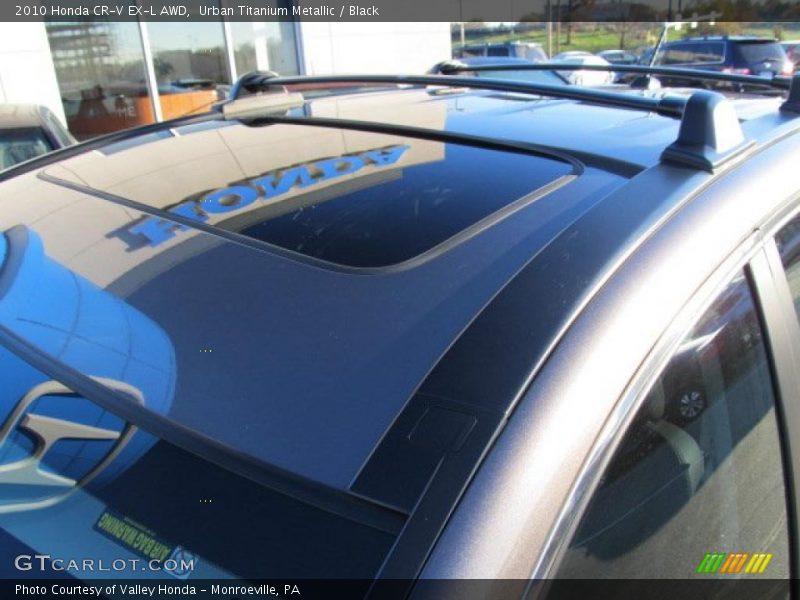 Urban Titanium Metallic / Black 2010 Honda CR-V EX-L AWD