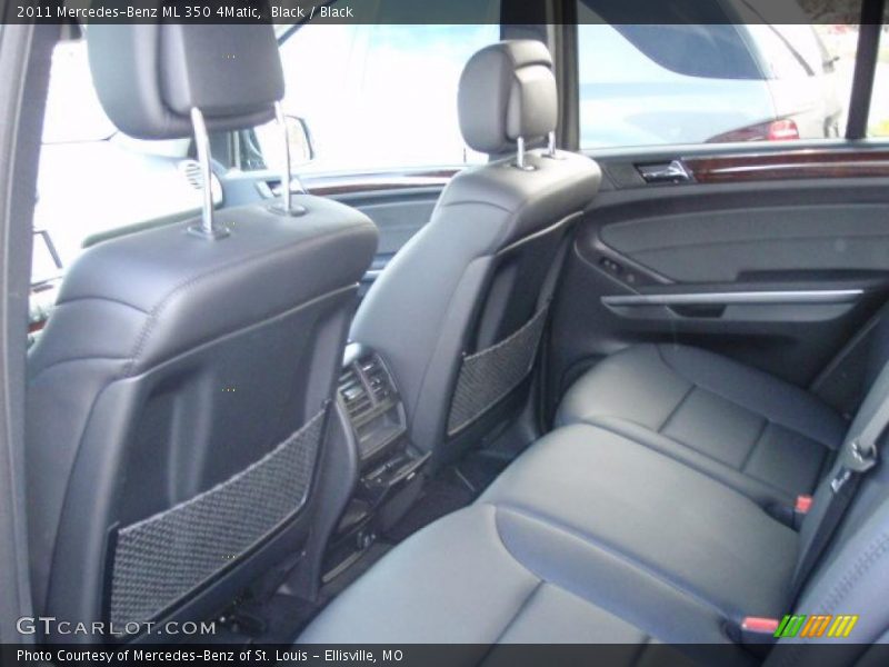 Black / Black 2011 Mercedes-Benz ML 350 4Matic