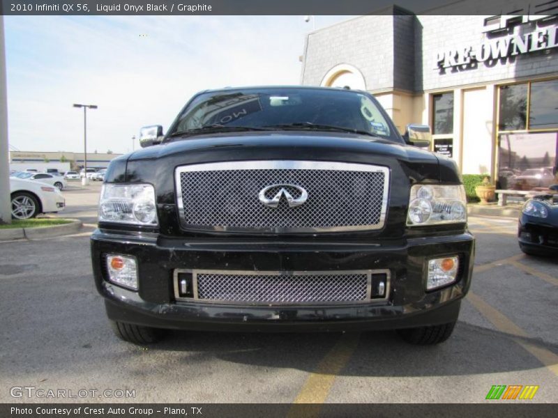 Liquid Onyx Black / Graphite 2010 Infiniti QX 56
