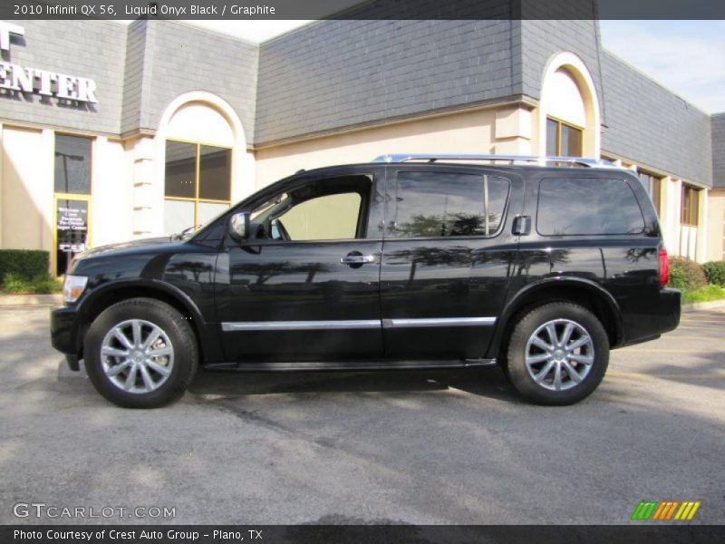 Liquid Onyx Black / Graphite 2010 Infiniti QX 56