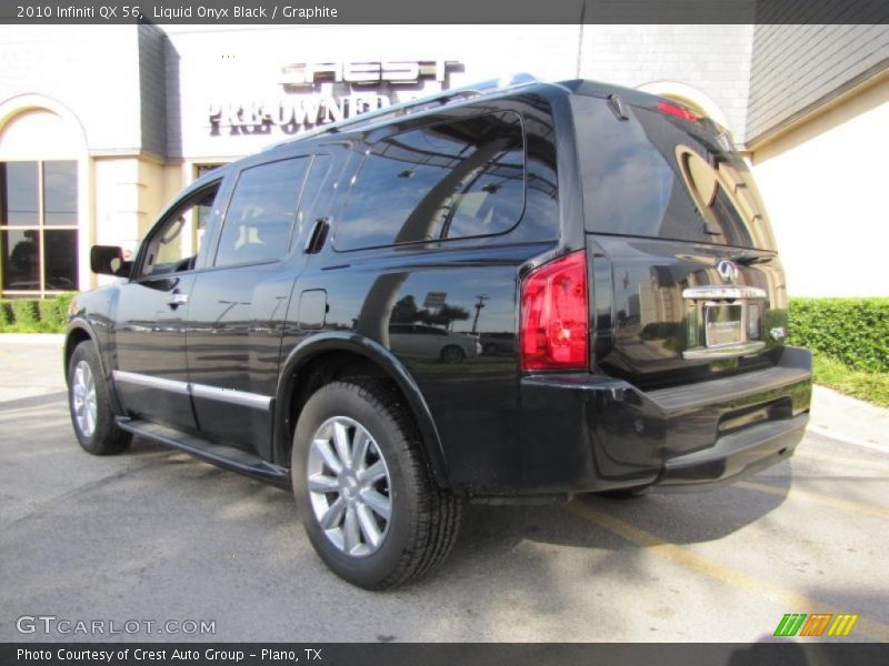 Liquid Onyx Black / Graphite 2010 Infiniti QX 56