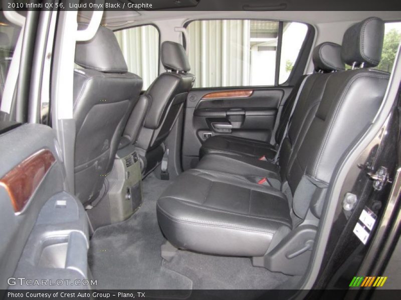  2010 QX 56 Graphite Interior