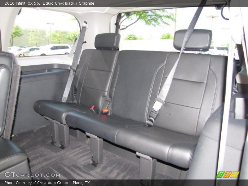  2010 QX 56 Graphite Interior