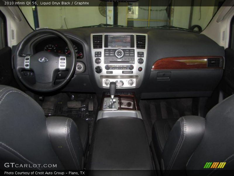Dashboard of 2010 QX 56