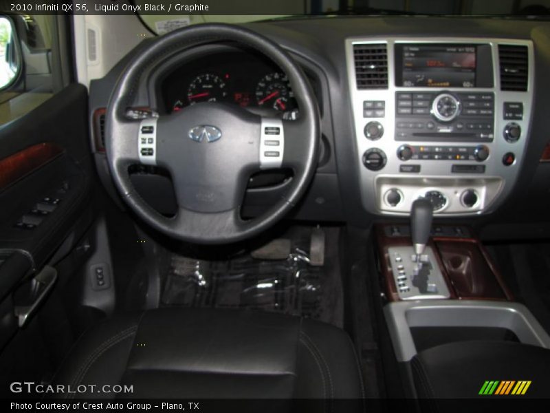 Liquid Onyx Black / Graphite 2010 Infiniti QX 56
