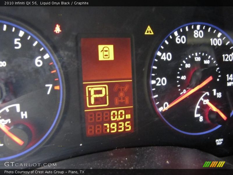 Liquid Onyx Black / Graphite 2010 Infiniti QX 56