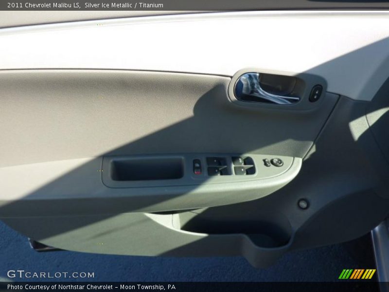 Silver Ice Metallic / Titanium 2011 Chevrolet Malibu LS