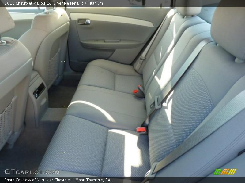 Silver Ice Metallic / Titanium 2011 Chevrolet Malibu LS