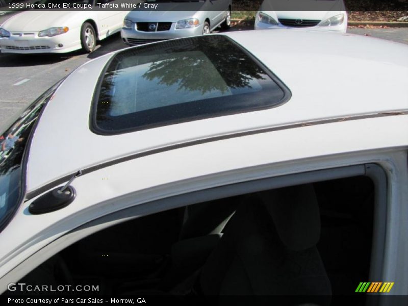 Sunroof of 1999 Civic EX Coupe