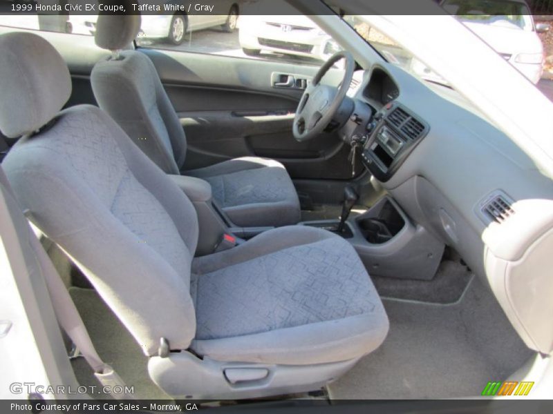  1999 Civic EX Coupe Gray Interior
