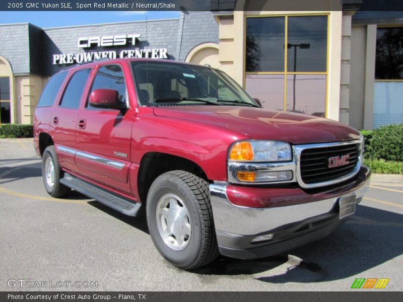 Sport Red Metallic / Neutral/Shale 2005 GMC Yukon SLE