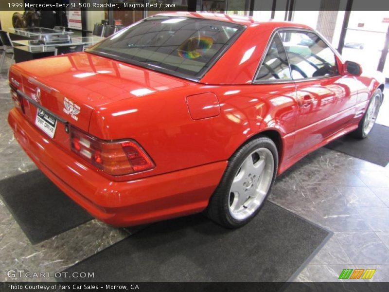 Magma Red / Java 1999 Mercedes-Benz SL 500 Roadster