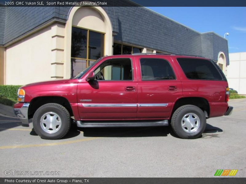  2005 Yukon SLE Sport Red Metallic