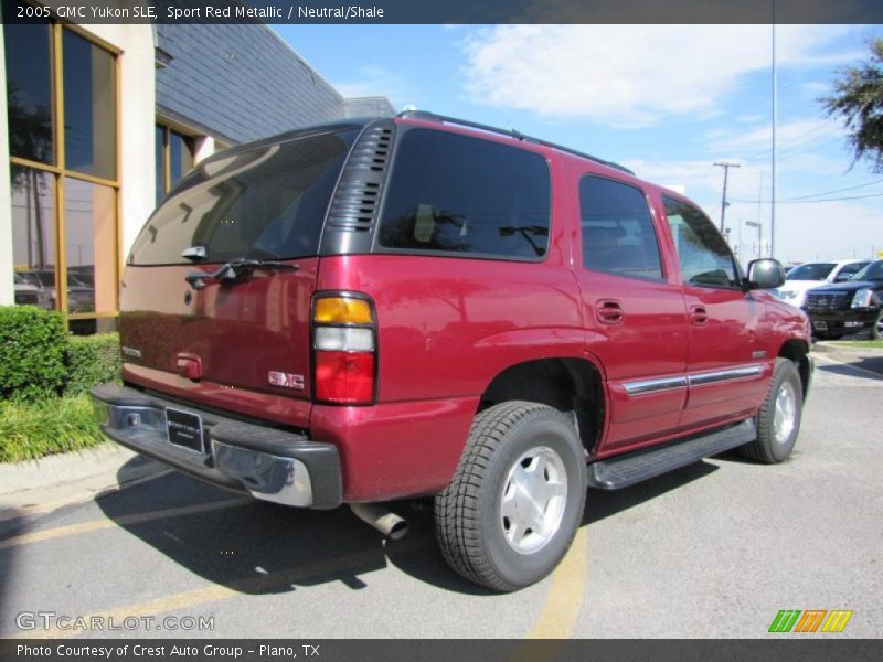 Sport Red Metallic / Neutral/Shale 2005 GMC Yukon SLE