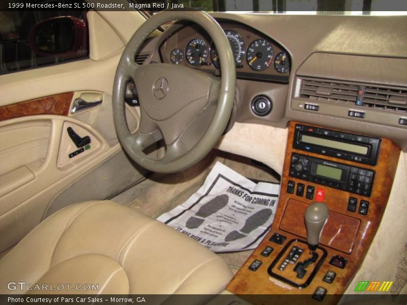 Dashboard of 1999 SL 500 Roadster