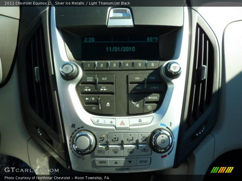 Controls of 2011 Equinox LS