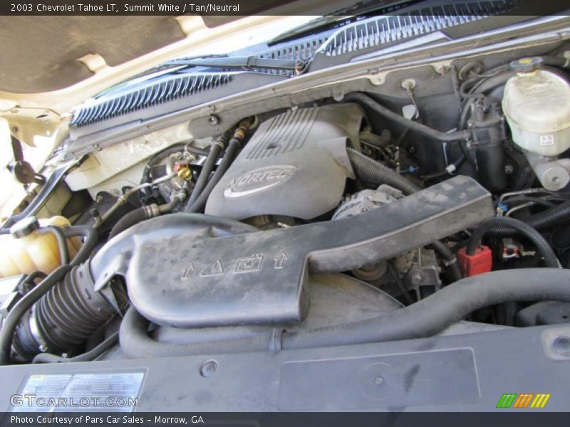 Summit White / Tan/Neutral 2003 Chevrolet Tahoe LT
