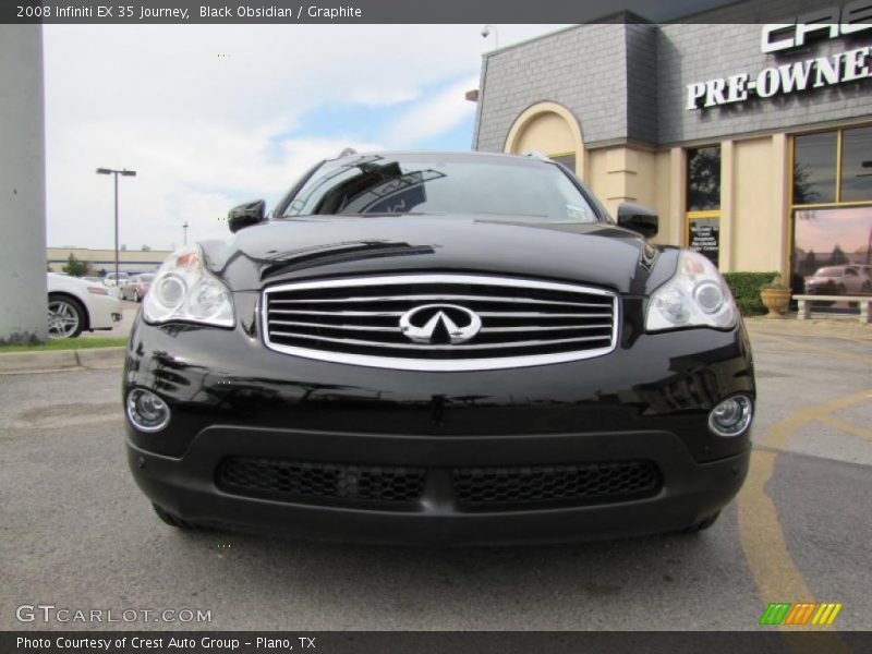 Black Obsidian / Graphite 2008 Infiniti EX 35 Journey