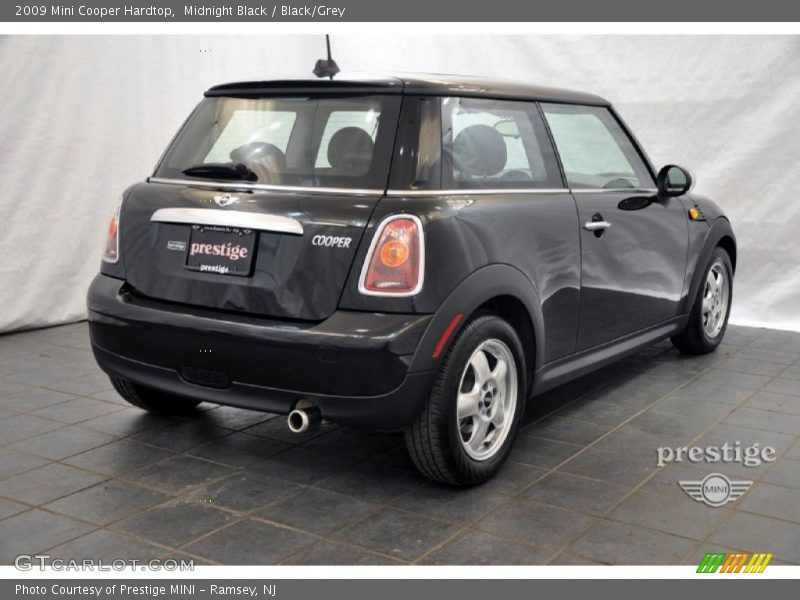 Midnight Black / Black/Grey 2009 Mini Cooper Hardtop
