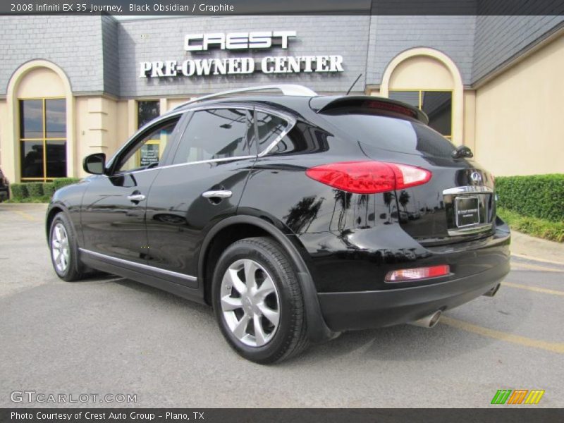 Black Obsidian / Graphite 2008 Infiniti EX 35 Journey