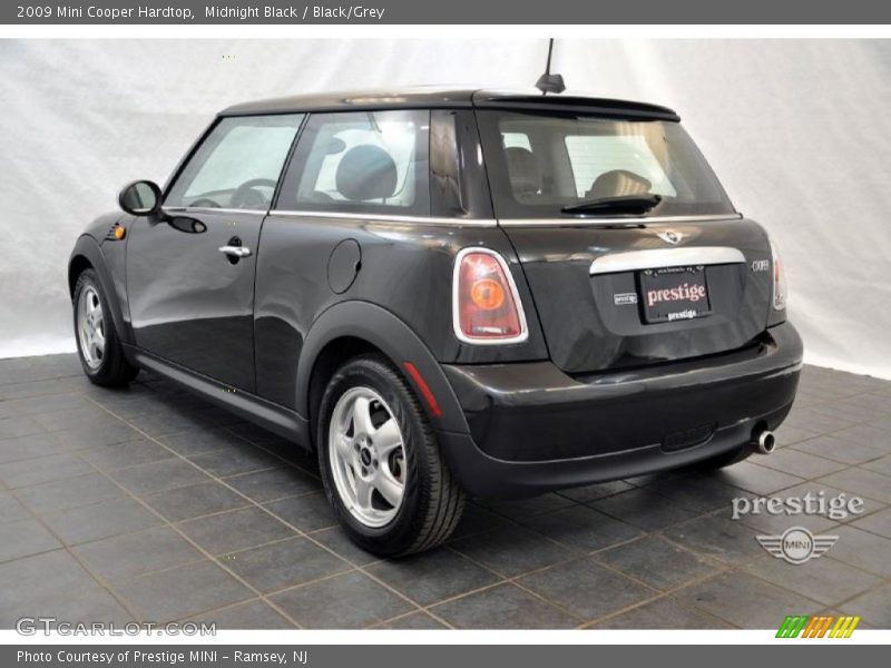 Midnight Black / Black/Grey 2009 Mini Cooper Hardtop