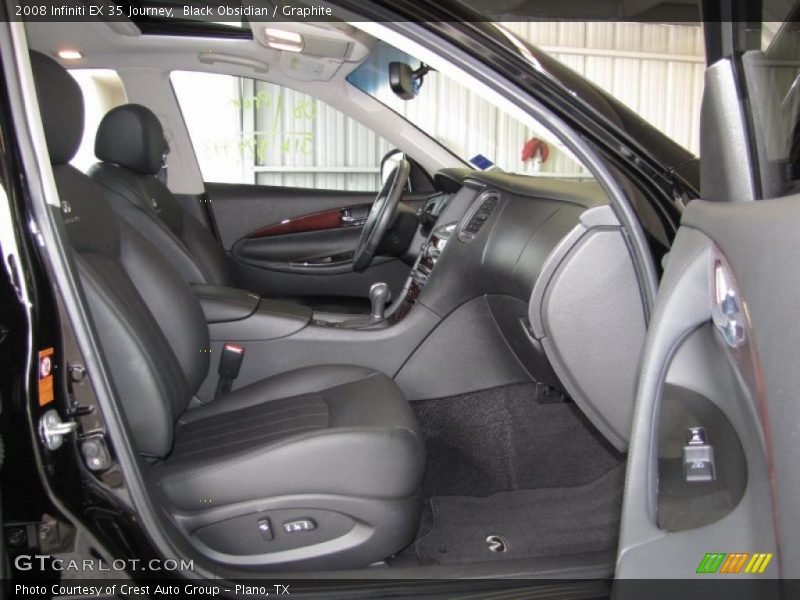 Black Obsidian / Graphite 2008 Infiniti EX 35 Journey