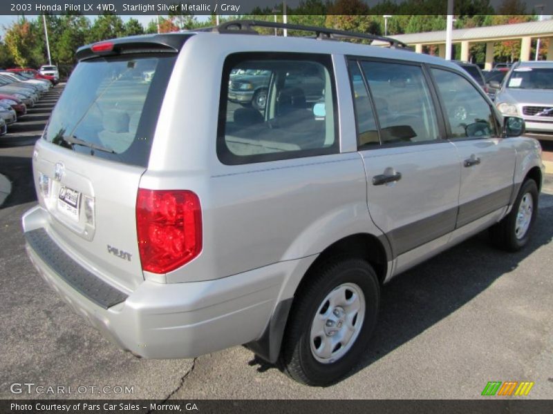 Starlight Silver Metallic / Gray 2003 Honda Pilot LX 4WD