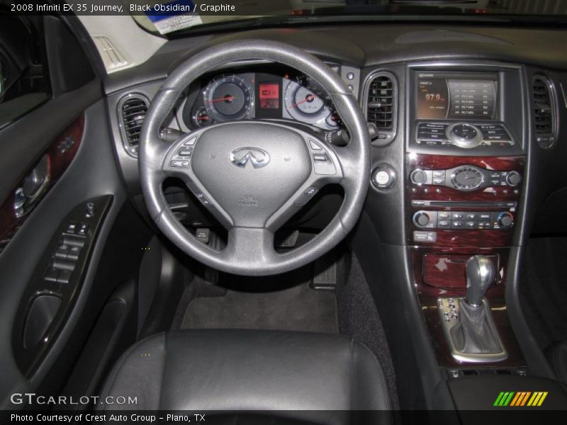 Black Obsidian / Graphite 2008 Infiniti EX 35 Journey
