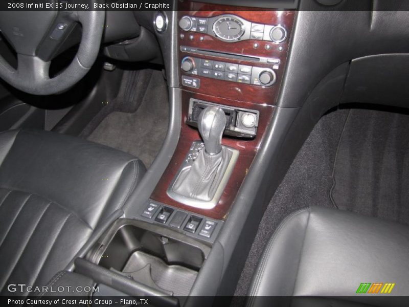 Black Obsidian / Graphite 2008 Infiniti EX 35 Journey