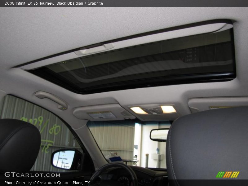 Black Obsidian / Graphite 2008 Infiniti EX 35 Journey