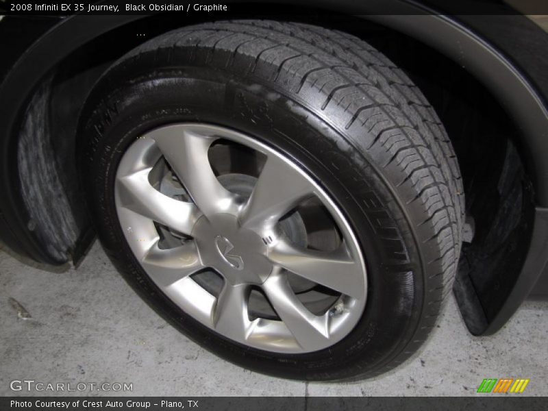 Black Obsidian / Graphite 2008 Infiniti EX 35 Journey