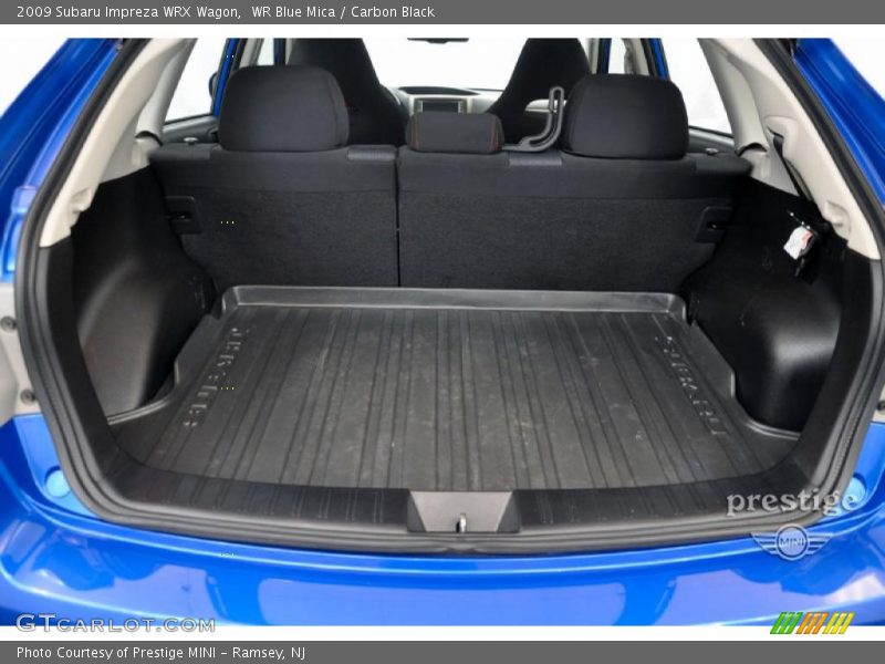 WR Blue Mica / Carbon Black 2009 Subaru Impreza WRX Wagon
