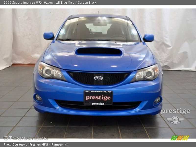 WR Blue Mica / Carbon Black 2009 Subaru Impreza WRX Wagon