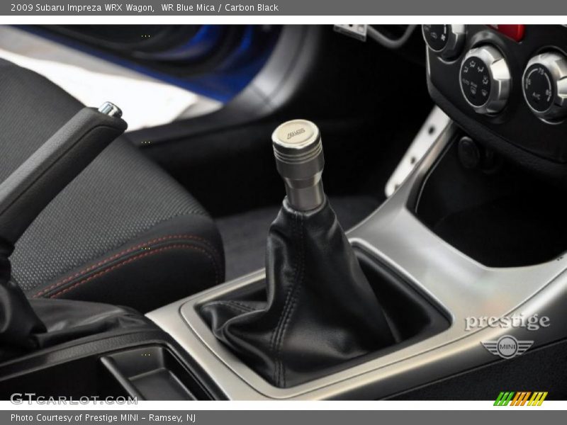WR Blue Mica / Carbon Black 2009 Subaru Impreza WRX Wagon