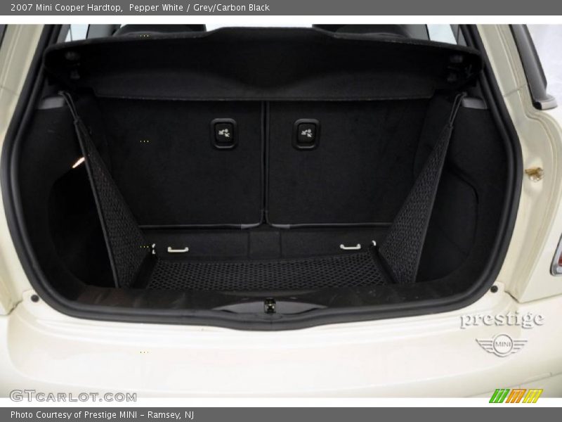 Pepper White / Grey/Carbon Black 2007 Mini Cooper Hardtop