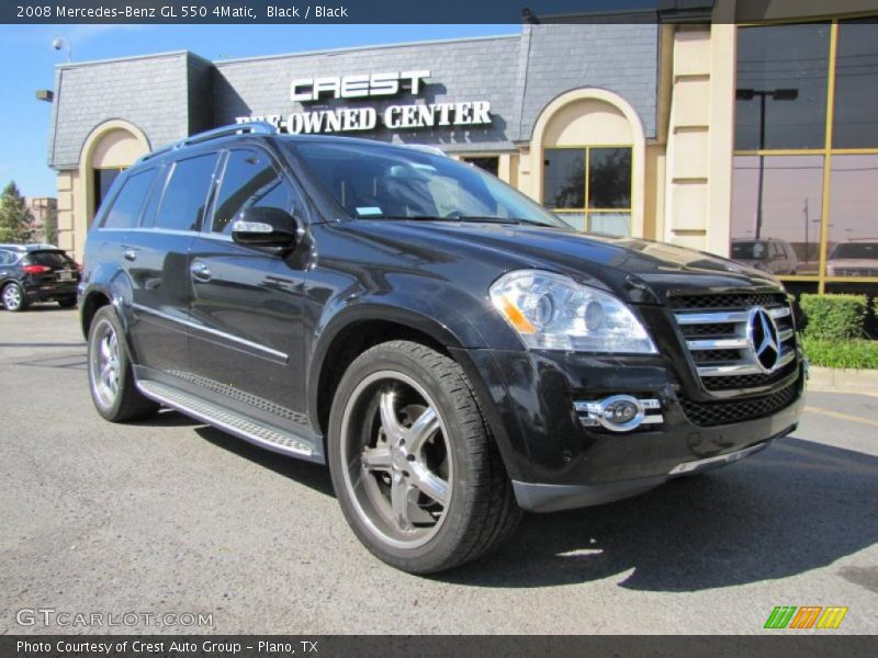 Black / Black 2008 Mercedes-Benz GL 550 4Matic
