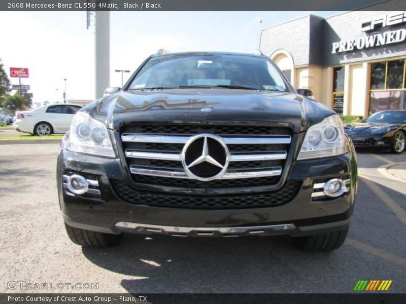 Black / Black 2008 Mercedes-Benz GL 550 4Matic