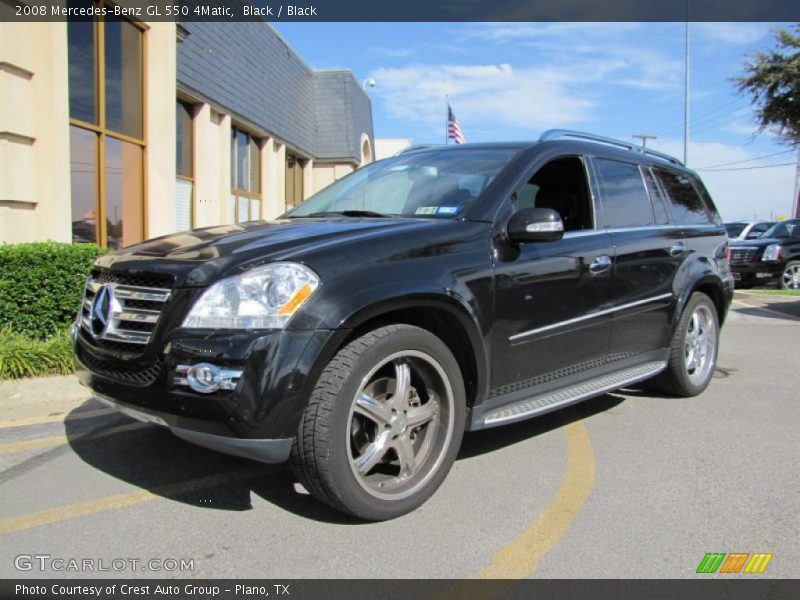 Black / Black 2008 Mercedes-Benz GL 550 4Matic