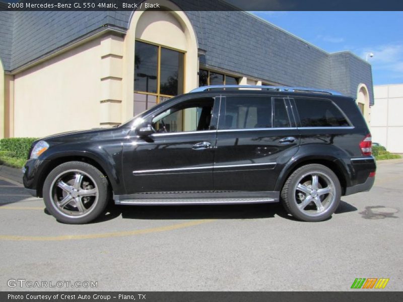 Black / Black 2008 Mercedes-Benz GL 550 4Matic