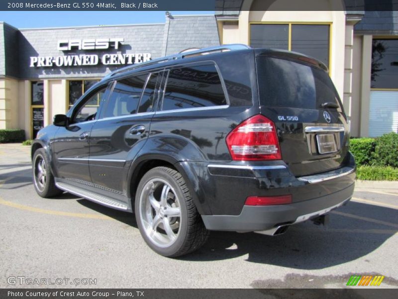 Black / Black 2008 Mercedes-Benz GL 550 4Matic