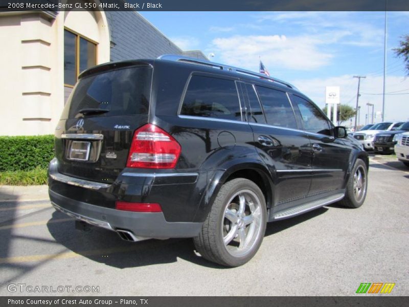 Black / Black 2008 Mercedes-Benz GL 550 4Matic