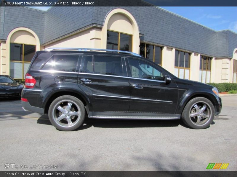 Black / Black 2008 Mercedes-Benz GL 550 4Matic