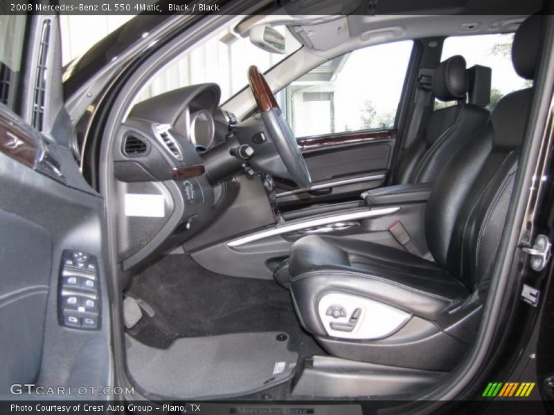 Black / Black 2008 Mercedes-Benz GL 550 4Matic