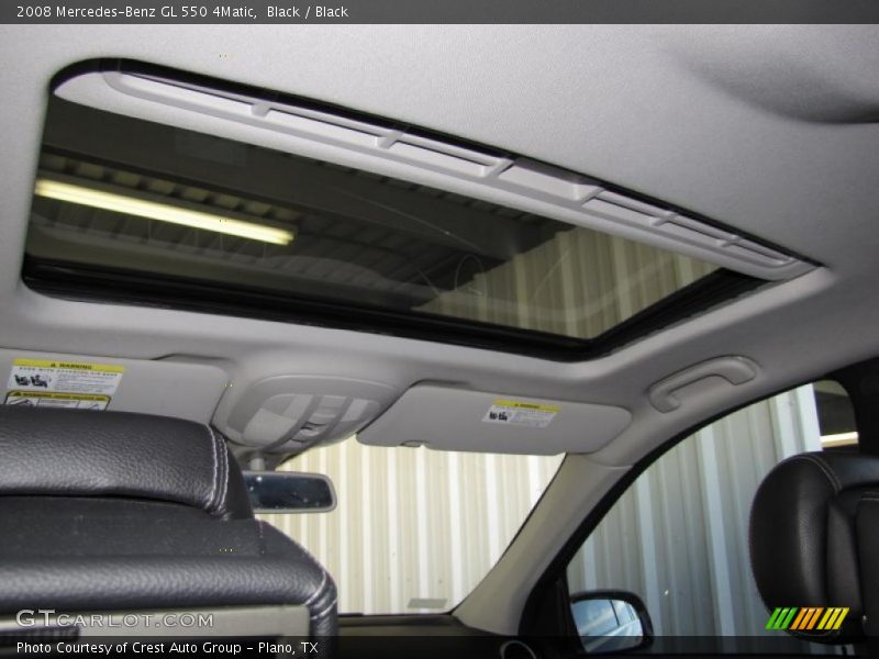 Black / Black 2008 Mercedes-Benz GL 550 4Matic